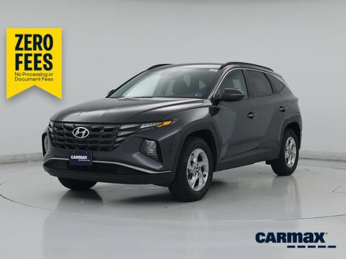 Gray 2022 Hyundai TUCSON SEL