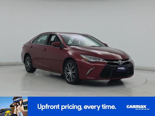 Red 2016 Toyota Camry XSE