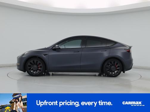 Gray 2022 Tesla Model Y Performance