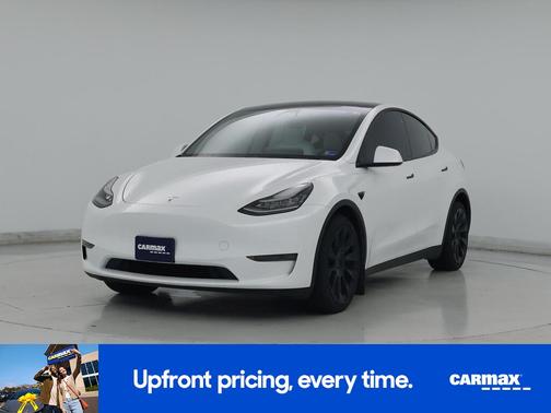 Blue 2021 Tesla Model Y Long Range