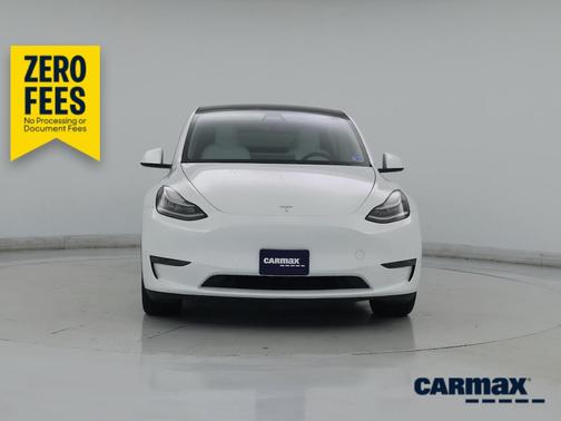 Blue 2021 Tesla Model Y Long Range