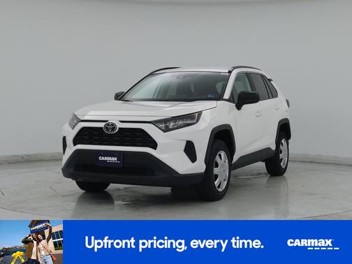 White 2020 Toyota RAV4 LE