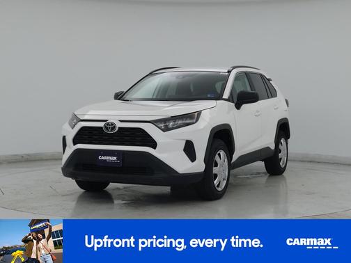 White 2020 Toyota RAV4 LE