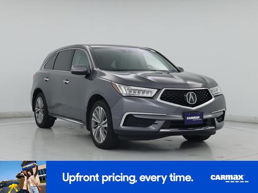 Gray 2017 Acura MDX