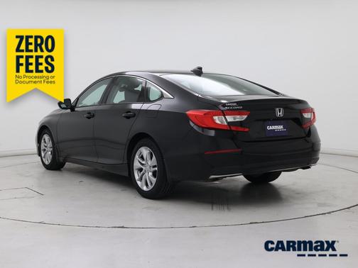 Black 2019 Honda Accord LX