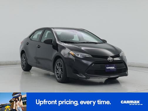 Black 2018 Toyota Corolla LE