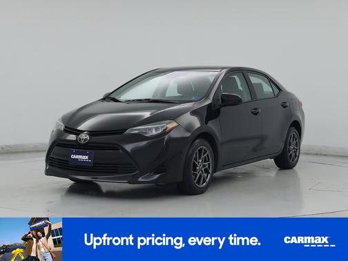 Black 2018 Toyota Corolla LE
