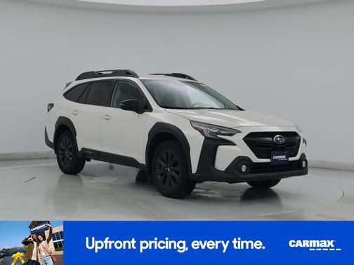 White 2023 Subaru Outback Onyx Edition