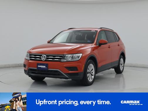 Orange 2018 Volkswagen Tiguan S