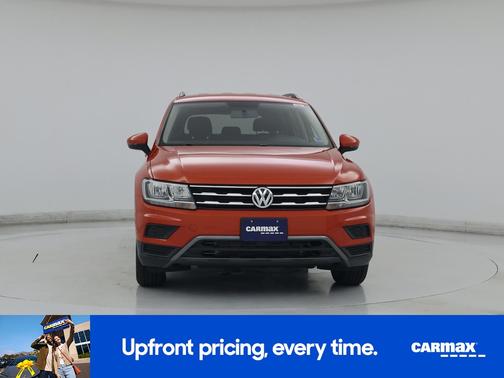 Orange 2018 Volkswagen Tiguan S