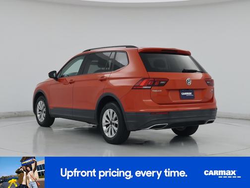Orange 2018 Volkswagen Tiguan S