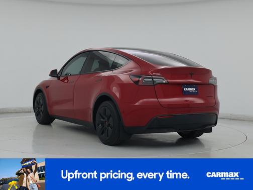 Red 2023 Tesla Model Y Long Range
