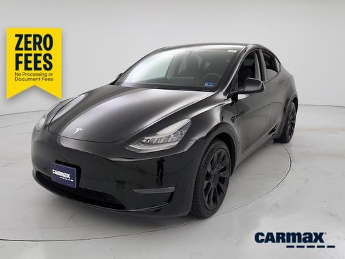Black 2021 Tesla Model Y Long Range