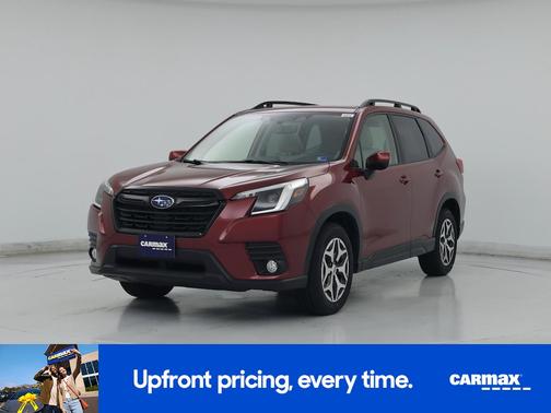 Red 2022 Subaru Forester Premium