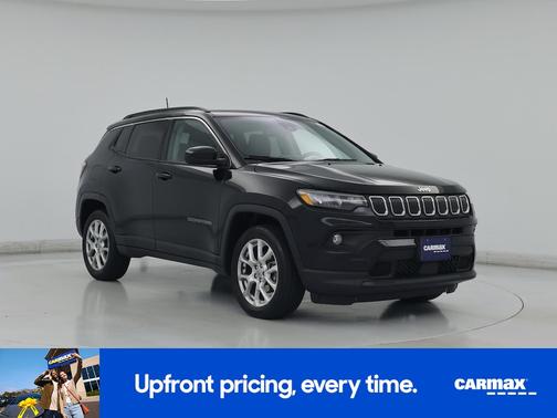 Black 2022 Jeep Compass Latitude Lux