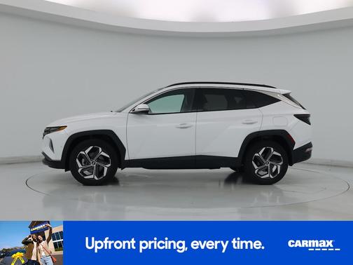 White 2022 Hyundai TUCSON Hybrid Limited