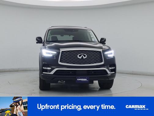 Black 2021 INFINITI QX80 Luxe