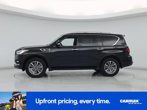 Black 2021 INFINITI QX80 Luxe