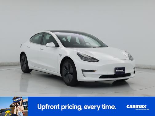 White 2019 Tesla Model 3 Long Range