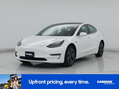 White 2019 Tesla Model 3 Long Range