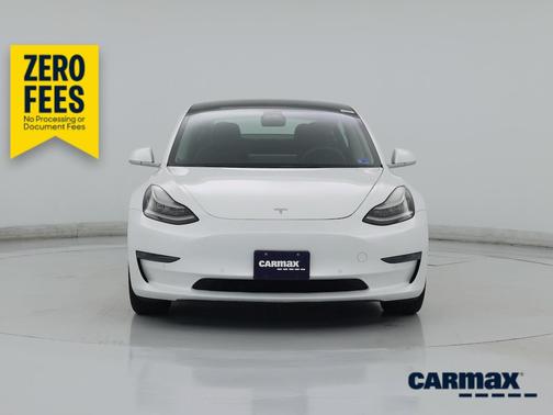 White 2019 Tesla Model 3 Long Range
