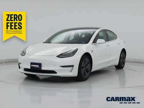 White 2019 Tesla Model 3 Long Range