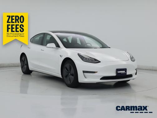 White 2019 Tesla Model 3 Long Range