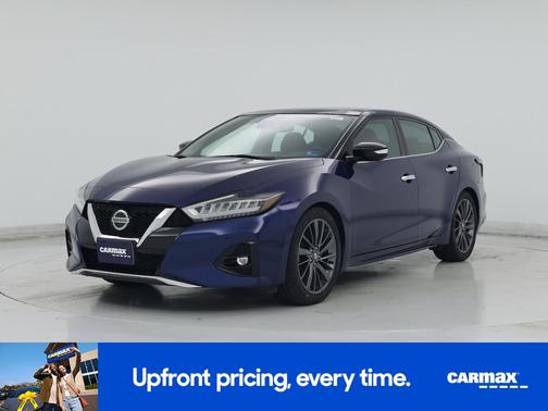 Blue 2019 Nissan Maxima Platinum