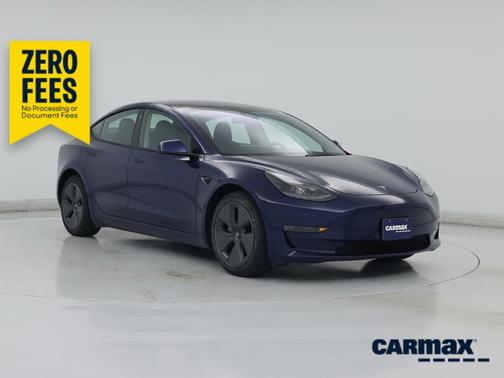 Blue 2023 Tesla Model 3