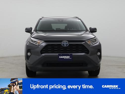 Gray 2021 Toyota RAV4 Hybrid XLE