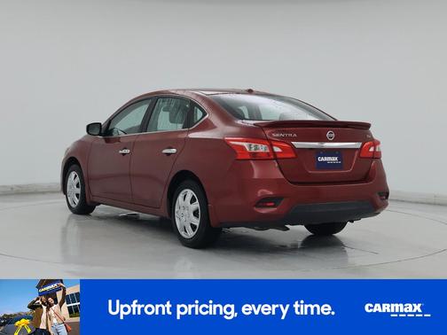 Red 2016 Nissan Sentra SV