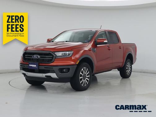 Orange 2019 Ford Ranger Lariat