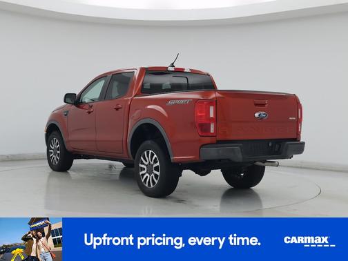 Orange 2019 Ford Ranger Lariat