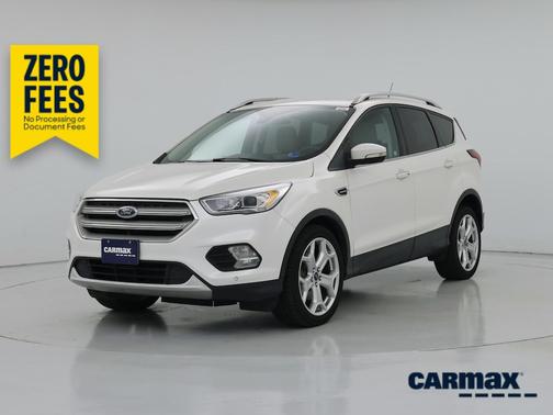 White 2019 Ford Escape Titanium