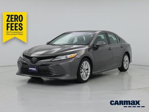 Gray 2018 Toyota Camry XLE