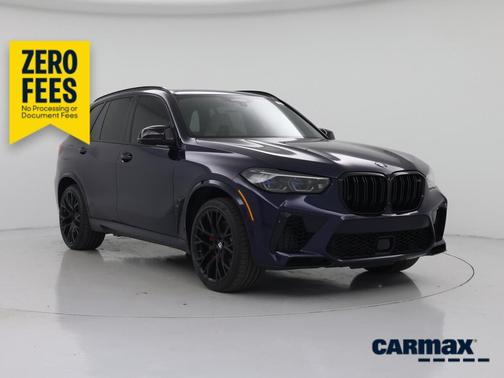 Blue 2022 BMW X5 M