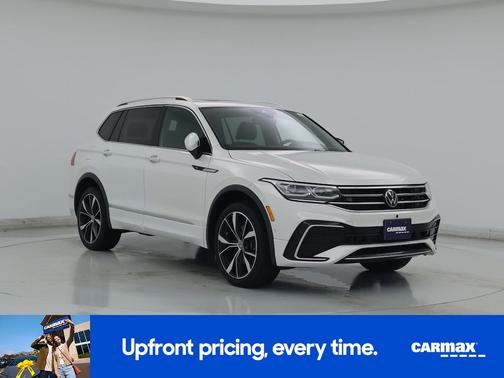 White 2022 Volkswagen Tiguan SEL R-Line