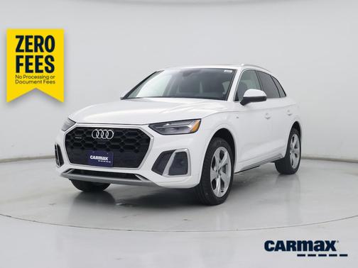 White 2023 Audi Q5 S-Line Premium Plus