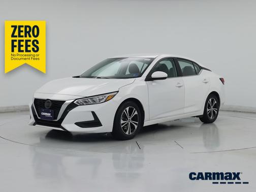 White 2023 Nissan Sentra SV