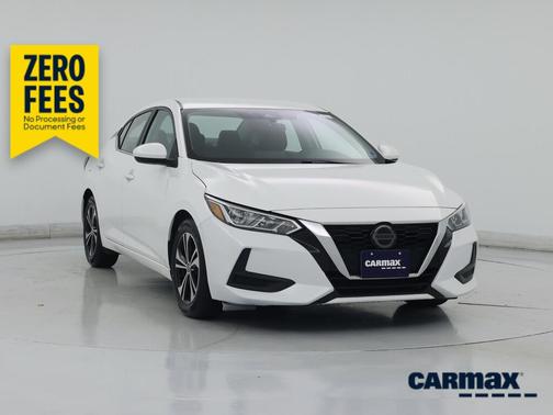 White 2023 Nissan Sentra SV