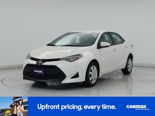 White 2019 Toyota Corolla LE