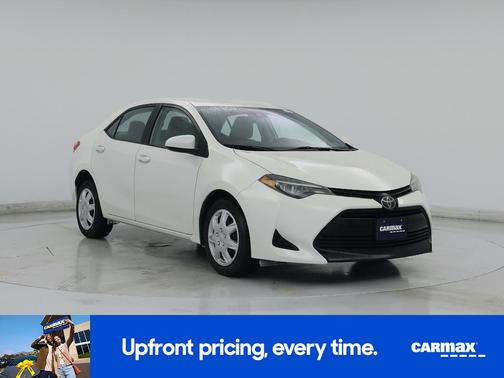 White 2019 Toyota Corolla LE