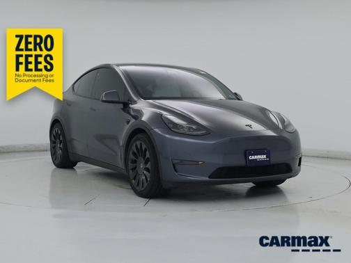Gray 2022 Tesla Model Y Performance