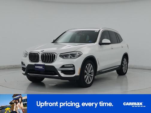 White 2019 BMW X3 XDrive30i