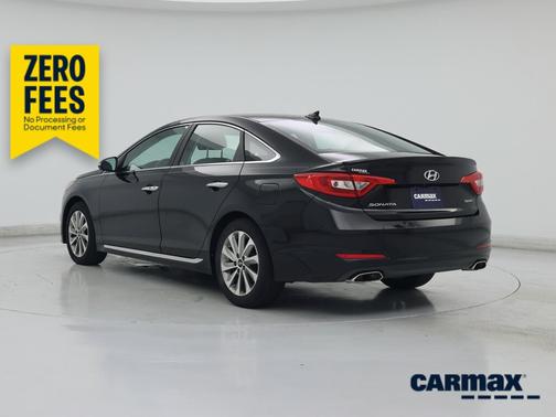 Black 2015 Hyundai SONATA Sport