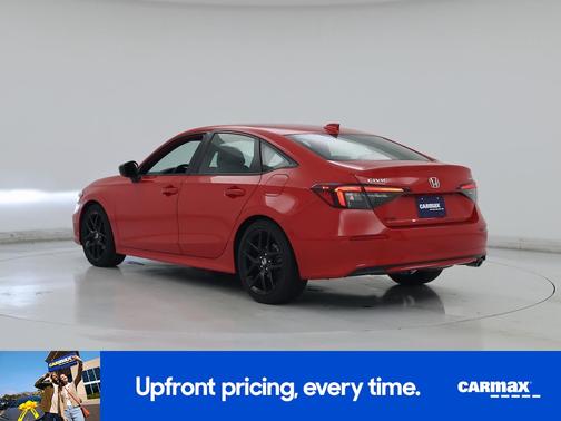 Red 2025 Honda Civic Sport