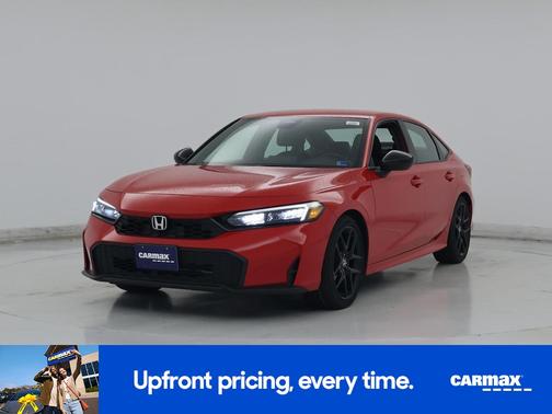 Red 2025 Honda Civic Sport