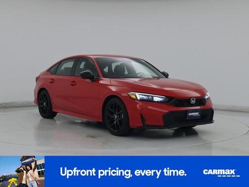 Red 2025 Honda Civic Sport