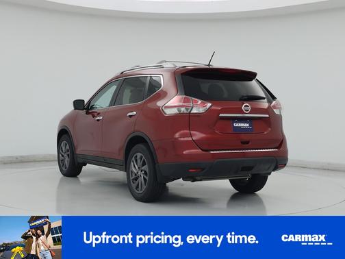 Red 2016 Nissan Rogue SL