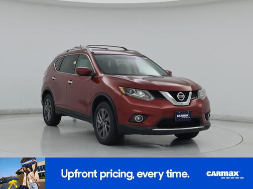 Red 2016 Nissan Rogue SL